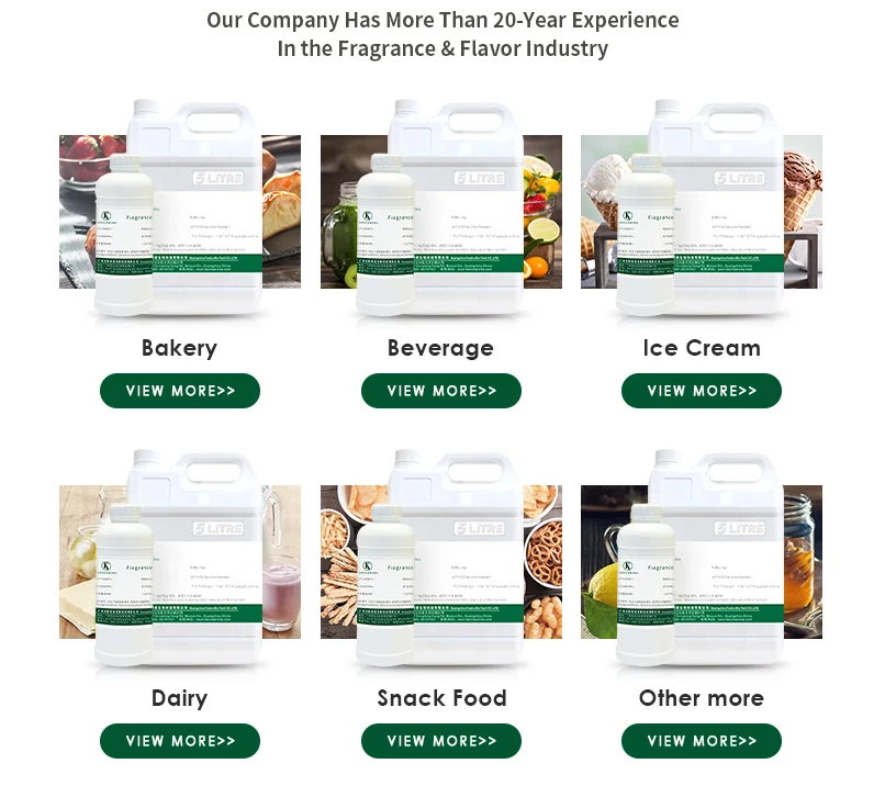Sabores/esencias en polvo y líquido en alimentos y productos farmacéuticos