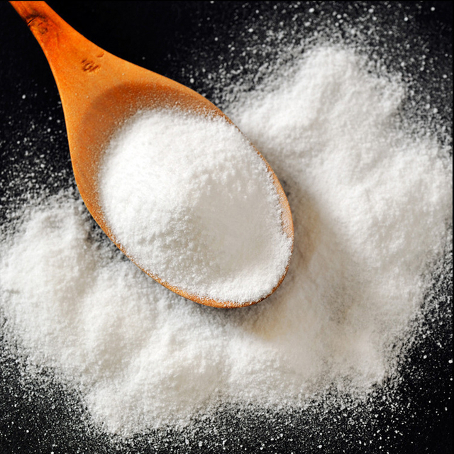 Bicarbonato de sodio inodoro de cristal blanco en el procesamiento de alimentos