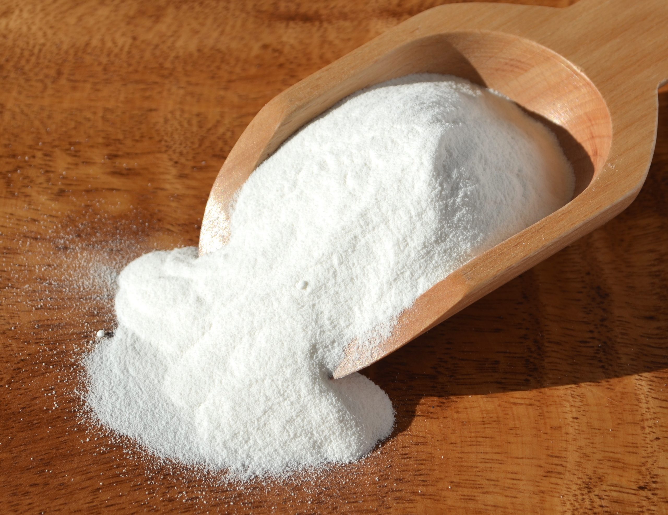 Bicarbonato de sodio inodoro de cristal blanco en el procesamiento de alimentos